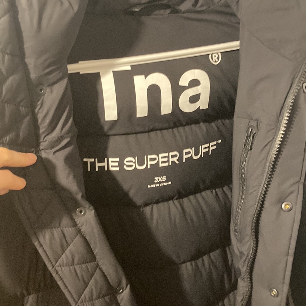 Super puff 3xs long black
